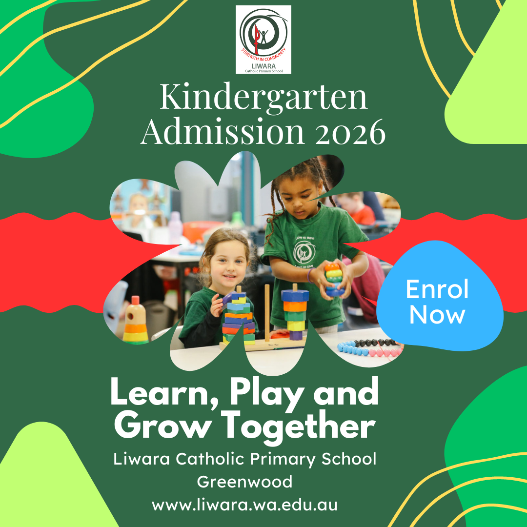 Kindy Admission Poster 2024